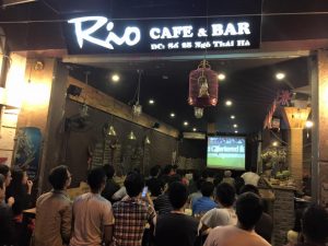 Xem bóng đá tại Rio Cafe Bar