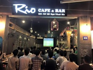 Xem bóng đá tại Rio Cafe Bar