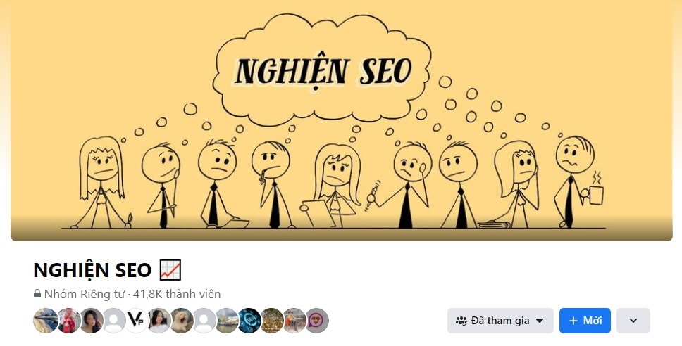 Group Nghiện SEO trên Facebook