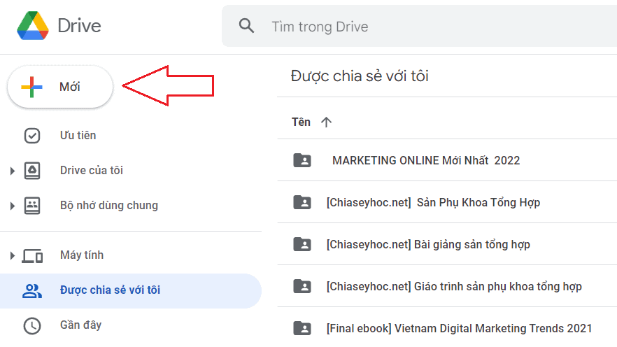 Cài ứng dụng mới trong Google Drive
